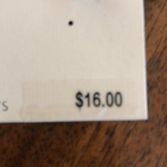 NWT Kim Rodgers rhinestone encrusted gold tone hoop earrings - Picture 10 of 13